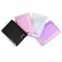 CUIKCA Optical Maser Leather Embroidered Logo Women Leather Passport Cover