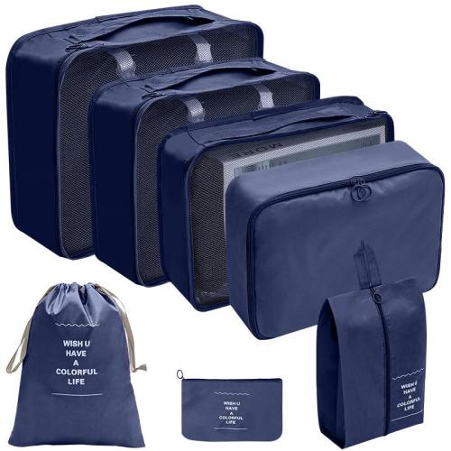 wholesale custom compression packing cubes suitcase organizer travel accessories compression bags set
