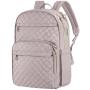 Custom Stylish Water-repellent Nylon Backpack for Travel Business Laptop Backpack for Women 15.6 Inch with USB Charging Port