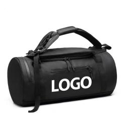 Custom Mens Dry And Wet Separation Waterproof Luggage Travel Gym Fitness Sport Duffle Bag with Shoes Compartment