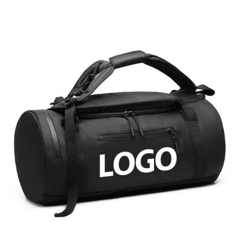 Custom Mens Dry And Wet Separation Waterproof Luggage Travel Gym Fitness Sport Duffle Bag with Shoes Compartment