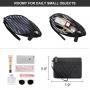 JFFD Ladies Canvas Lightweight Casual School Bag Teacher Bag 15.6 Inch Handbag Purse Laptop Shoulder Work Tote Bag for Women