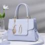 Low Moq Custom Beg Tangan Wanita Trendy Handbags Luxury Messenger Bag Leather Hand Bag For Women