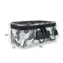 Camouflage Stash bag with Carbon Fiber Odor Proof Container Lock Smell Proof Case