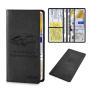 ZR378 Document Bag RFID Travel Passport Jacket Wallet Long Anti-theft Swipe Card Bag Multifunctional Waterproof Handheld Bag