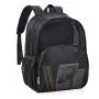 Gelory Wholesale Heavy Duty Semi-Transparent Mesh Sports Backpack See Through College Student Backpack