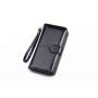 Factory Price Big Capacity Real Leather Women Zipper Long Clutch Wallet