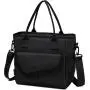 Gelory Fashion Ladies Insulated Lunch Box Outdoor Picnic Portable Shoulder Strap Tote Food Thermal Cooler Bag