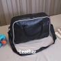 Gelory Gym Custom Logo Travel Bags Leather Sport Bag  Man Waterproof Hand Travel Bag Print Logo