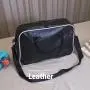 Gelory Gym Custom Logo Travel Bags Leather Sport Bag  Man Waterproof Hand Travel Bag Print Logo