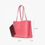 Hot Selling High Quality Classic Faux Leather Womens Tote Bags Supplier Custom Handbags Set Pu Large Womens Purses And Handbags