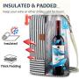 cooling red Wine  Carrier PouchPurse Fashionable purse with Hidden insulated Compartment for women