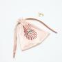 High End Silk Drawstring Jewelry Pouch Small Satin Silk Gift Perfume Bag For Cosmetic