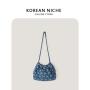 Wholesale Korean New Style Design High-Quality Large Capacity Luxury Simple Portable Ladies Bucket Hand Bags for Woman