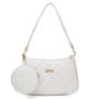 2024 Ladies Fashion Shoulder Bag with Single Strap Embroidered Mobile Phone Cosmetics Storage Portable with Chain Decoration
