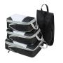 Manufacturers Direct Sales Amazon Explosive Travel Compression Bag Four Sets Of Waterproof Luggage Clothes Storage Bag