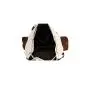 2024 Custom Ladies Canvas Backpack Bag For Stylish Women With Crazy-horse Leather