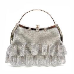 2024 Custom Crystal Stone Favor Evening Bag Handbag For Women Fashion Party Purse