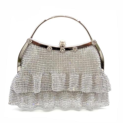 2024 Custom Crystal Stone Favor Evening Bag Handbag For Women Fashion Party Purse