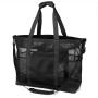 Gelory Wholesale Mesh Beach Toy Tote Bag 9 Pockets Large Lightweight Folding Portable Shoulder Beach Storage Bag
