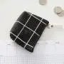 Gelory Wholesale Sublimation Coin Purse Custom Printing Cotton Linen Wallet Women Zipper Mini Coin Purse