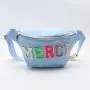 Keymay Wholesale Multi Colors Womens Fanny Packs Custom Designer Nylon Waterproof Zipper Ladies Waist Bags