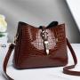 New Arrival Bolsos Alligator Fashion Bags Custom Leather Bag Crossbody Bag For Women