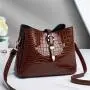 New Arrival Bolsos Alligator Fashion Bags Custom Leather Bag Crossbody Bag For Women