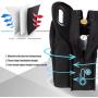 Insulated Wine Travel Bag with Handle Great Gift for Wine Lover Padded Protection Wine Cooler Bag for Picnic
