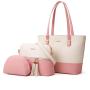 CCF99 Luxury Sac a Shoulder Bags European and American Style 3 in 1 Ladies Tote Bags PU Leather Crossbody Handbag For Women