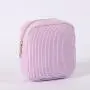 Stock Ready to Ship 4PCS S M L XL Lilac Personal Clutch Women Travel Cosmetic Pouch Beauty Storage Cases Corduroy Makeup Bag
