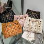 Brand New fashion printing chain bag 2024 small square bag pu leather women's shoulder bags wholesale factory bolsas para mujer