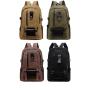 HR150 Men's Fashion New Trend Backpack Leisure Canvas Backpack for High School Students Outdoor Sports Computer Travel Bag