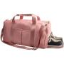 Hot sale Custom Fashion Customized Logo Large Capacity Pink Duffle Bags Gym Man Women Waterproof Sports Travel Duffle Bag