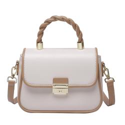 2024 new temperament small package design women's fashion single shoulder crossbody bag simple handbag small square bag