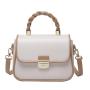 2024 new temperament small package design women's fashion single shoulder crossbody bag simple handbag small square bag