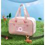 ZX050 Insulated Picnic Bag Lunch Tote Bags Bento Box Insulated Messenger Bags Camping Fresh Keeping Handbags For Work