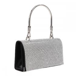 Luxury Women Purse Metal Handle Crystal Rhinestones Hand Shoulder Bag Clutch Evening Bags Diamonds Handbags For Ladies