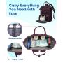 Wholesale LOVEVOOK quilted high capacity multi function baby diaper bag travel back pack fashion diaper portable nappy bags