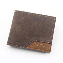 OEW213 Men Wallet Money Clip Zipper Coins Elastic Wallet For Men Purse Unisex Pu Leather Slim Men Wallet Card Holders