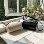 2024 cylindrical trendy shoulder bag Flip cover magnetic buckle designer handbags  mini hand bags for women