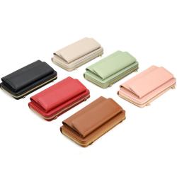 Minibook Female Multi Function Transparent Touch Screen Mobile Phone Bag Women Vintage Single Shoulder Cross Body Handbag carteras para mujer