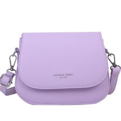 ZR285 Women's Crossbody Saddle Bag 2023 New Girl Summer Simple Solid Color Fashion Trend Fashionable One Shoulder Bag