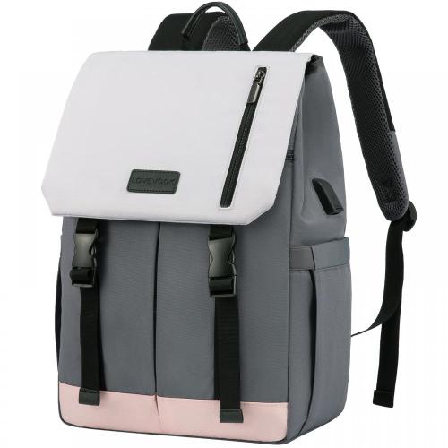 LOVEVOOK 2022 Wholesale Women's Elegant 15.6 Inch Laptop Backpack Teenager Girls Waterproof University School Travel Backpacks
