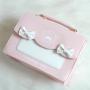 Custom Luxury Designer Leather Ladies Handbag Cute Bow Mini JK Purses and Handbags Crossbody Bag for Women