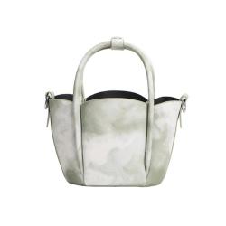 2024 New Women'S Sweet Wind Tie Dye Hand Bucket All Match Petal Chain Single Shoulder Crossbody Bag