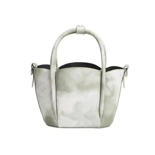 2024 New Women'S Sweet Wind Tie Dye Hand Bucket All Match Petal Chain Single Shoulder Crossbody Bag