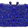 Factory wholesale FGG Rhinestone Dumplings Shape Evening Clutch Bags Luxury Design Diamond Dinner Banquet Party Gem Bag