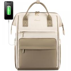 LOVEVOOK 2022 custom Women Waterproof Teacher Nurse Bag with USB 15.6in business travel colleague school laptop bags backpacks