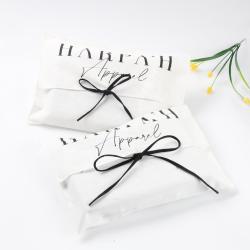 Promotion Jewelry Packaging Envelope Bag Custom Logo Canvas Gift Jewelry Box Packaging Envelope Pouch